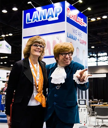 Dental Tradeshow: Austin Powers at the 2015 Chicago Dental Society Midwinter Meeting!