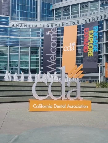 California Dental Association tradeshow